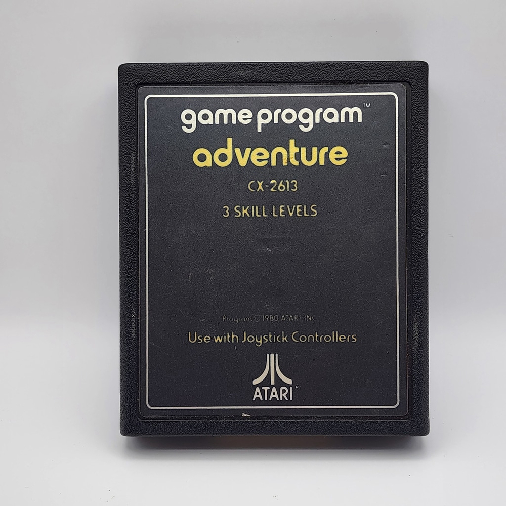 Vintage Adventure Game Program! (Atari 2600,1980) CX-2613 !